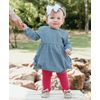 RuffleButts® Girls White Bow Headband - One Size