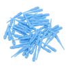 PATIKIL Plastic Dart Tips 2BA Thread, 60 Pack Soft Dart Tip Replacement Dart Accessories, Sky Blue