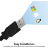 SABRENT Printer Cable USB to Parallel Adapter (1.8m), Parallel IEEE Printer Cable Adapter, Compatible with multiple operating systems (CB-CN36)