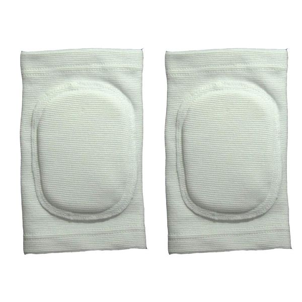 Socks Marche (2-Pack) Knee Support Pad Included, Unisex, white