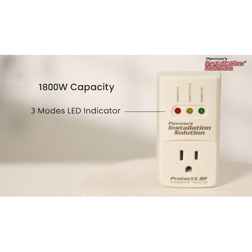 2 Pack Pipeman's Installation Solution AC 85-135V Surge Protector 1875 Watts