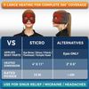 Electric Sinus Relief Mask with Adjustable Heat for Headaches