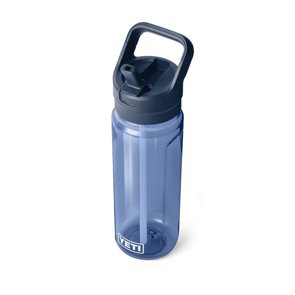 YETI Yonder C Straw Water Bottle, Navy, 25 oz (750 ml)