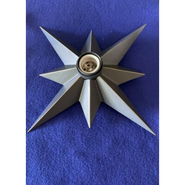 Vintage Star shaped bulb socket ceiling light fixture/New