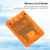 SD Card Adapter for PS2, MX4SIO SIO2SD Memory Card Adapter Replacement for PS2 FAT Console (Orange)