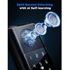 Smart Lock with Camera & Handle Fingerprint Keyless Door Lock WiFi APP Control