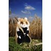 Kösen er 7230 Field Hamster Brown / White / Black Fabric Hamster