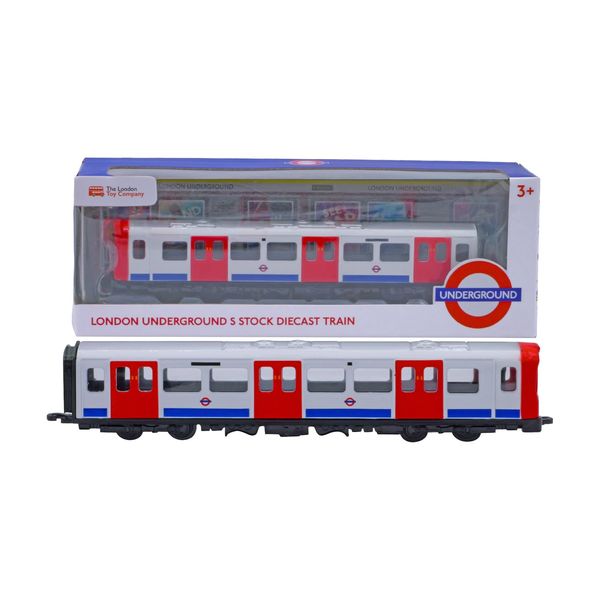 Officially Licensed London Underground Tube Train Diecast Model - Realistic Diecast Metal Toy for Kids and Collectors - Transport for London