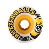 Sector 9 Top Self Butter Balls Slide Wheels, White, 65mm 80A