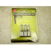 Carbon Steel Magnetic 3 Piece Hex Socket Set, 1/4", 5/16", 3/8", Tools, Office