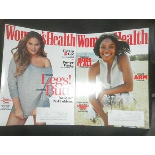 Women's Health Magazine, 2 issues, Oct 2018 and Mar 2019