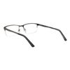 EYECEDAR 5-Pack Reading Glasses Men Blue Light Blocking Half Frame Rectangle Style Spring Hinges Readers 1.50