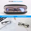 RayLove Unisex Hard Shell Eyeglasses Cases, Protective Case For Glasses