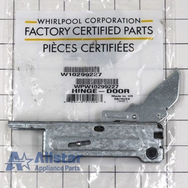 Whirlpool Range/Stove/Oven Door Hinge WPW10299227