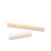 Alnicov Bone Guitar String Bridge Saddle Nut Set Slotted for 4 String Ukulele Guitar Replacement