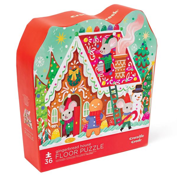 36 Pc Puzzle/Gingerbread House