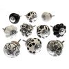 Mango Tree - Mixed Set of Black, White and Ivory Ceramic Cupboard Knobs x Pack 10 (MG-90)