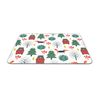 Woodland Animals Mouse Mat Pad - Fox Bear Trees Leaves PC Computer #8498