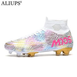 Soccer Boots AG/TF Men Futsal Breathable Football Shoes Child Football  Crampon Training Grass Soccer Cleats Sneakers Men 2022