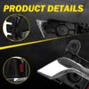 Interior Door Handle For 2008-2013 Toyota Highlander Front Driver Silver lever A