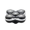 5 Blades Replacement Shaver Head Compatible with Skull Shaver Pitbull, Butterfly Kiss, and Palm Electric Razor 5 Blades, Shaver Replacement Heads for Philips Norelco 3000 5000 9000 Series Shavers (1Pack)