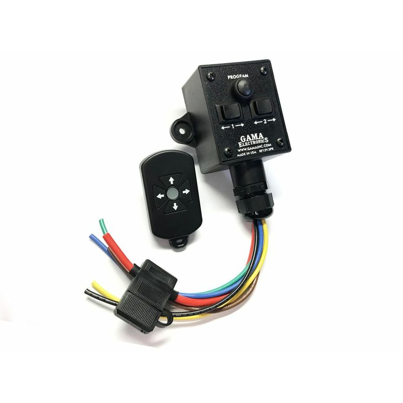RF Remote Control System, (2) 12VDC Polarity Reversing Motor Outputs ...