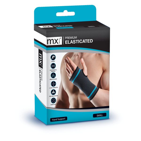 MX Health Premium Elasticated Hand Support, Medium