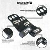 BEAR GRIP - Crossfit Grip (MicroFibre Black 2 Hole, L)