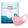 Termin8 Lightweight Breathable Reusable Face Mask for Adults, Machine Washable - Pink