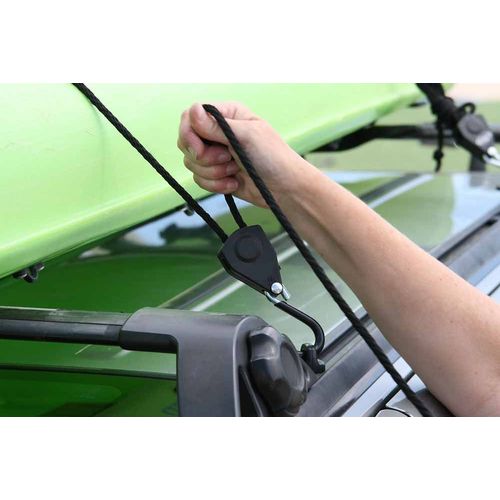 PROGRIP 404400 XRT Rope Lock Tie Down w/Push Button Release for Cargo Transport and Control: 8' x 3/8" (Pack of 1)