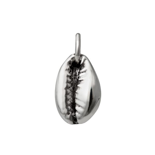 jewellerybox Sterling Silver Cowrie Shell Charm