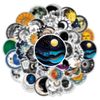 Moon Sun Sun Eclipse Lunar Eclipse Sticker (50 HQ)