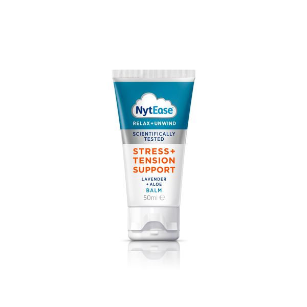 NytEase Balm 50ml - Stress and Tension Support - Formulated with a Fragrance Blend of Passionflower, Lavender, Aloe and Lotus Flower Plant Extract - Massage into Pulse Points, Neck, Shoulders and Hand