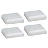 PE Gliders Set of 4 Beach Chair Accessories