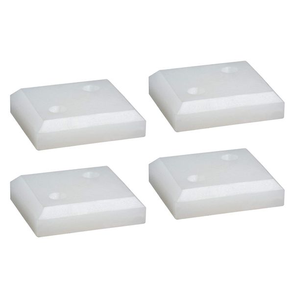 PE Gliders Set of 4 Beach Chair Accessories
