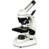 AmScope 40X-1000X Sturdy LED Student Science Microscope + Slides & Pen Light