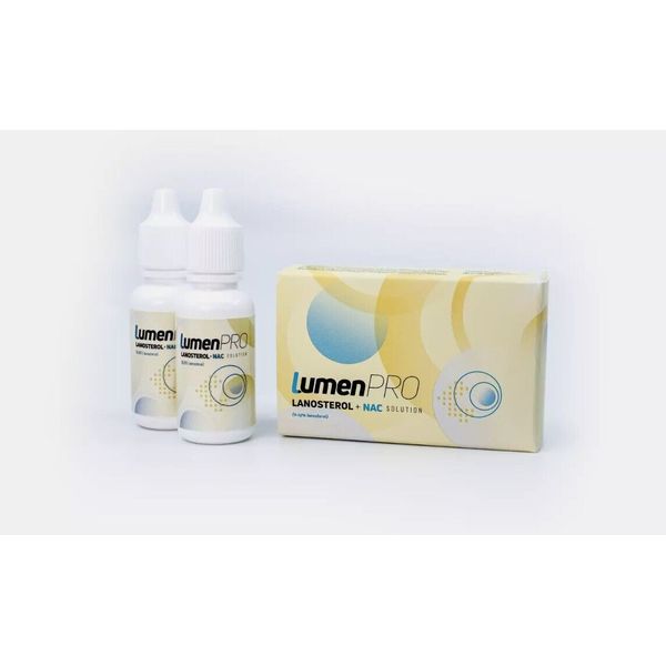 LumenPro Twin Pack (2x10ml, 4-8 Week Supply) Pet Eye Drops