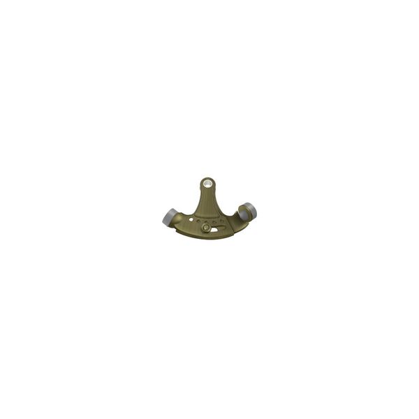Deltana HPA69U5 Hinge Pin Stop, Hinge Mounted, Adjustable in Antique Brass