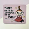 Moomin Little My Hope For The Best Mouse Pad