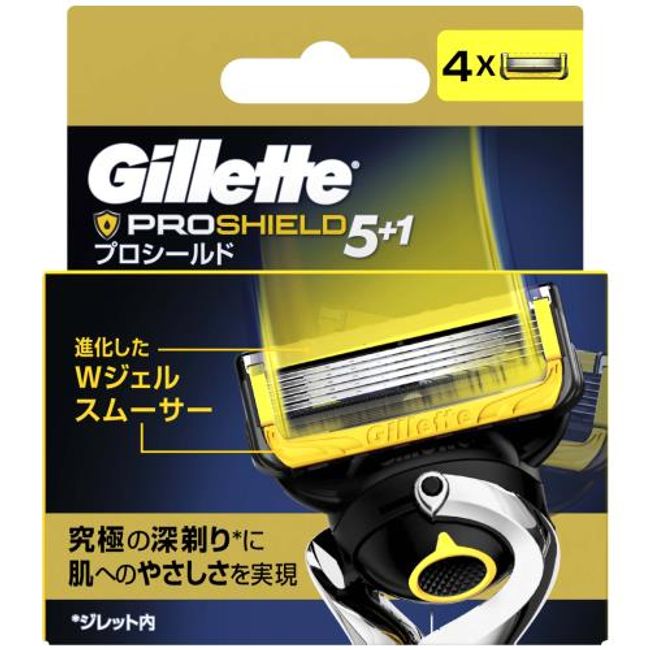 P&amp;G Gillette Pro Shield 4 replacement blades