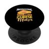 Grilled Cheese Maker - Funny Cheese Sandwich Grilling Lover PopSockets Swappable PopGrip