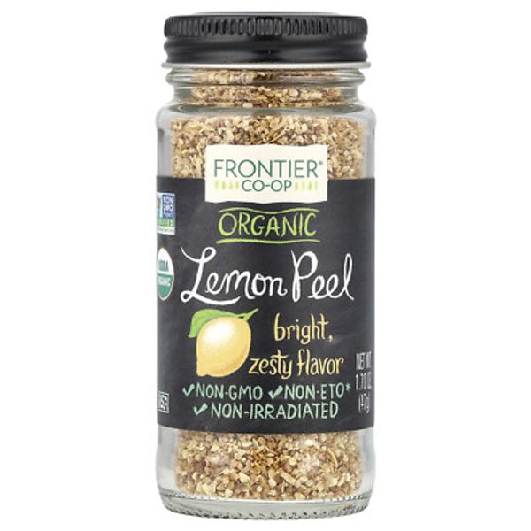 Organic Lemon Peel, 1.7 oz (47 g)
