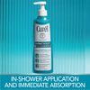 Curél Hydra Therapy In Shower Lotion, Wet Skin Moisturizer for Dry or Extra-dry Skin, with Advanced Ceramide Complex, for Optimal Moisture Retention, 12 Ounce