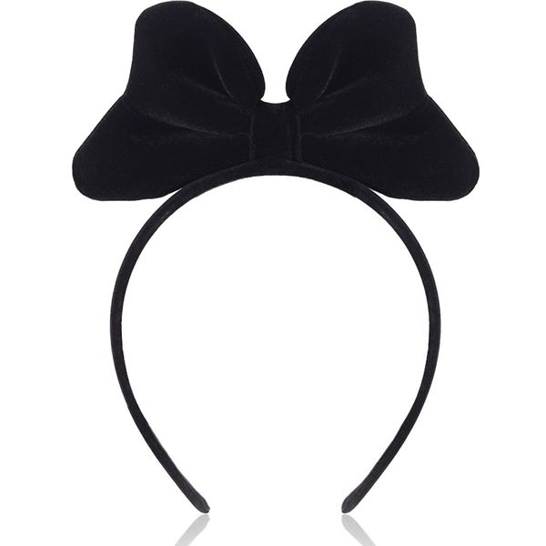 Outyua Hair Band Bow Headbands Headdress for Women and Girls Non Slip Hair Accessories for Party Cosplay Fashion Bowknot