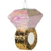 Fun Express Diamond Ring Pinata - Bachelorette Party Decoration