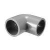 sourcing map 20mm Slip 90 Degree PVC Pipe Fitting Elbow Coupling Adapter Gray 5 Pcs