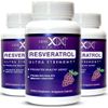 GENEX 1500mg Resveratrol with BioPerine for Absorption (3 Pack) | Organic Trans-Resveratrol Capsules from Japanese Knotweed, Antioxidant Supplement for Healthy Aging