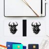 Azeeda 'Viking Skull' Wallet (WL00029474)