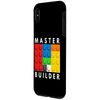 iPhone XS Max Master Builder Building Blocks Brick Builders Toys present Smartphone Case