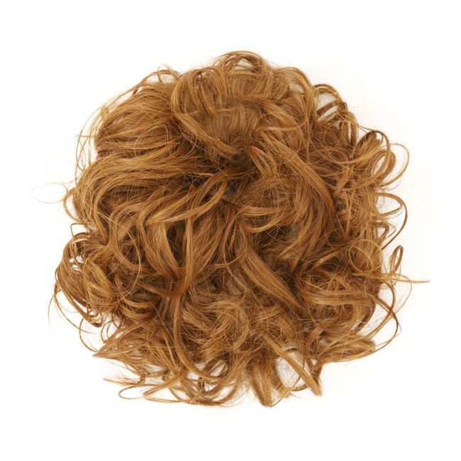 Priscilla Scrunchie Wig, Spiral Curl, VS-33, Heat Resistant, TNC, Natural Color